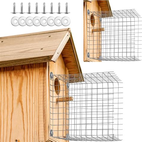 bluebird house metal hole guard|birdhouse entrance hole protector.